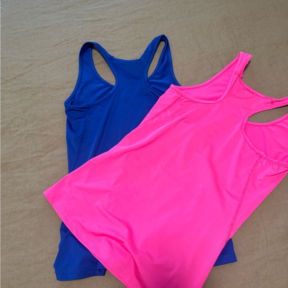 Target Women's Tank Tops - Blue and Pink- NWOT